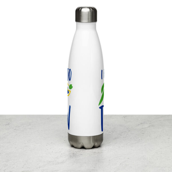 I Am Just Here To Get My Tan On Design Stainless Steel Water Bottle