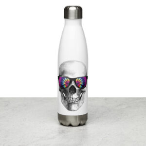Skull Design Stainless Steel Water Bottle