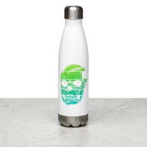 Almost Green Design Stainless Steel Water Bottle