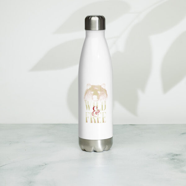 Wild and free Design Stainless Steel Water Bottle
