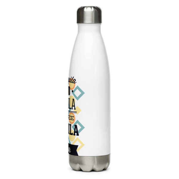 Bottle Of Rum Design Stainless Steel Water Bottle