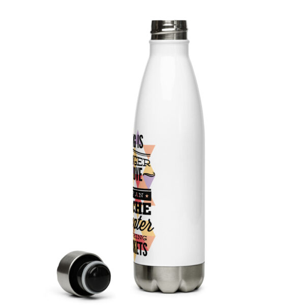 Beautiful Quote Design Stainless Steel Water Bottle