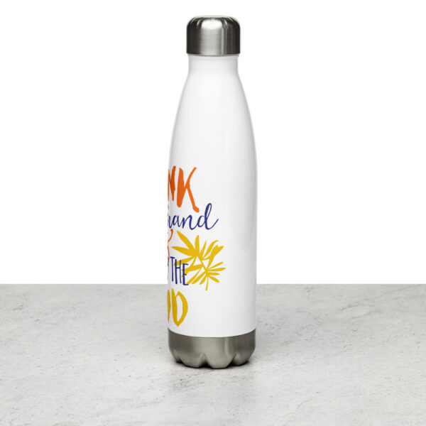 Drink In My Hand Toes In The Sand Design Stainless Steel Water Bottle