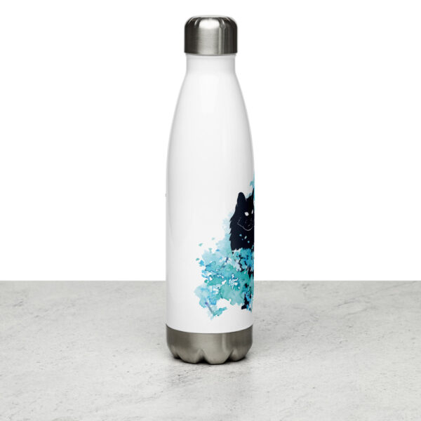 Cat Design Stainless Steel Water Bottle