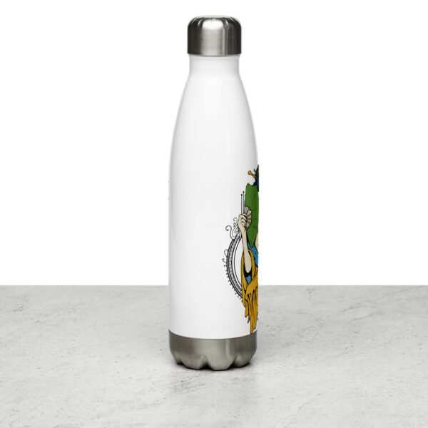 Cool Hand Fan Design Stainless Steel Water Bottle