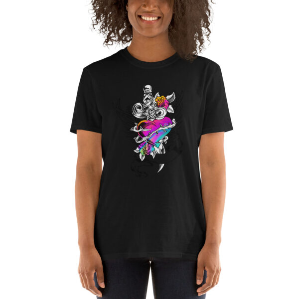 Colorful Logo Design Short-Sleeve Unisex T-Shirt
