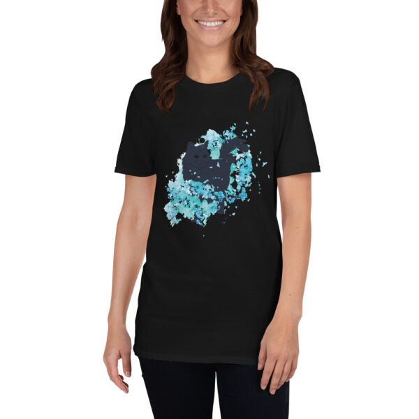 Black Cat Design Short-Sleeve Unisex T-Shirt