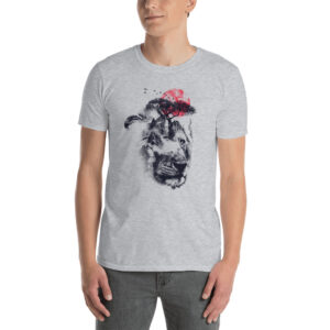 Lion Design Short-Sleeve Unisex T-Shirt