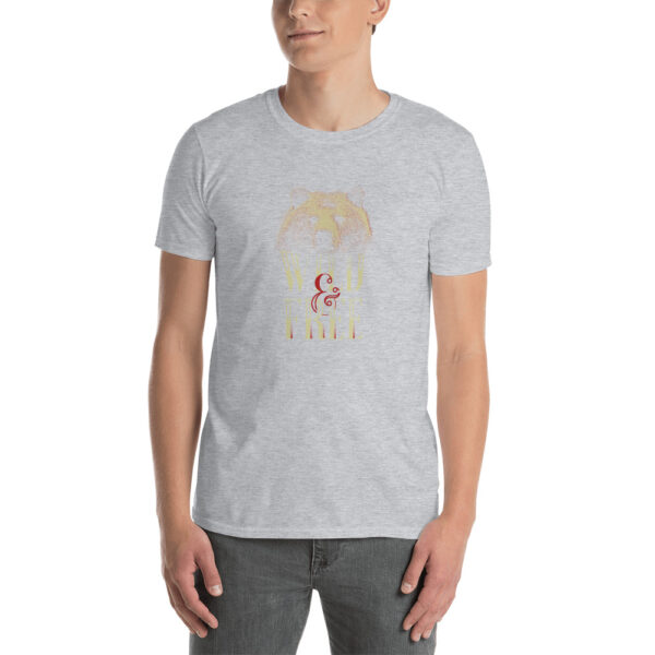 Wild and Free Design Short-Sleeve Unisex T-Shirt