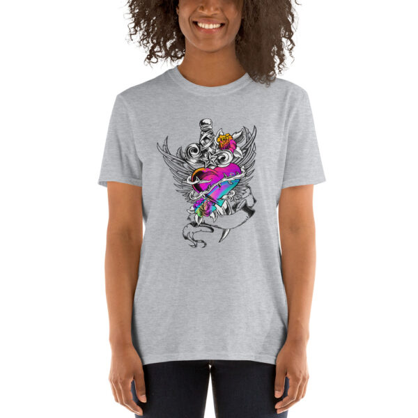 Colorful Logo Design Short-Sleeve Unisex T-Shirt