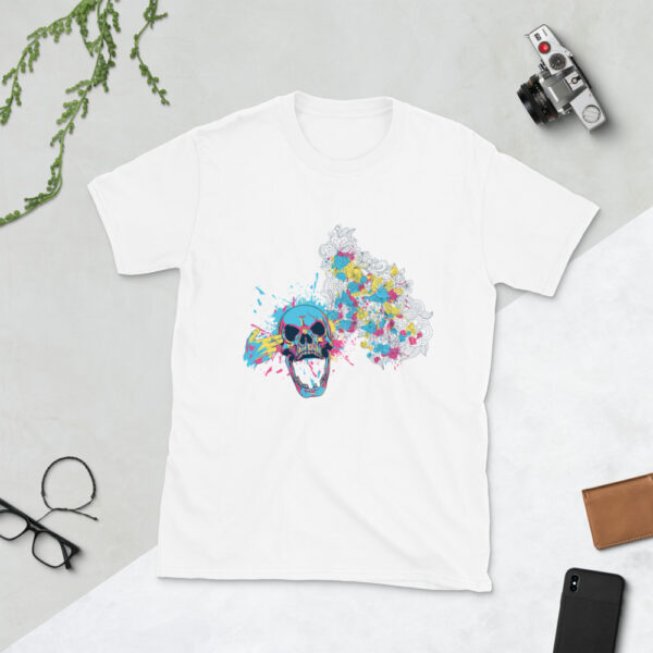 Skull Design Short-Sleeve Unisex T-Shirt
