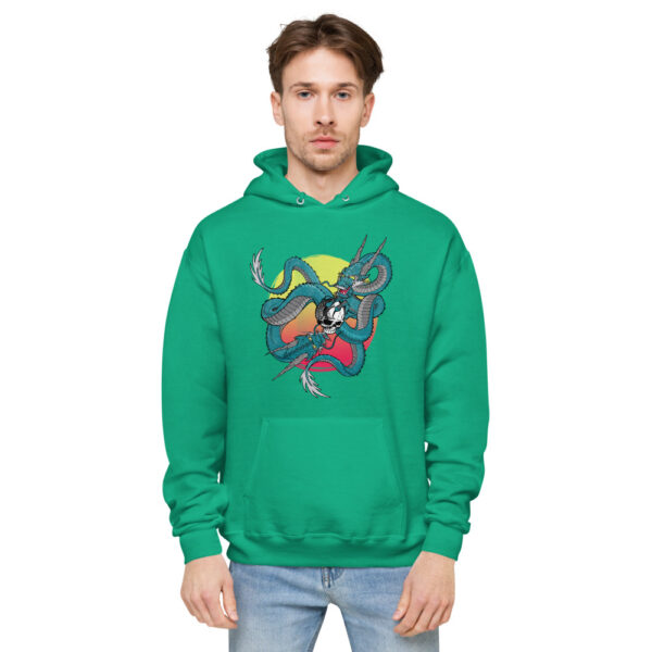 Dragon Design Unisex fleece hoodie