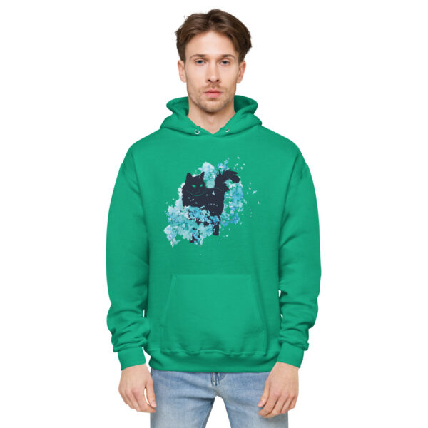 Cat Design Unisex fleece hoodie
