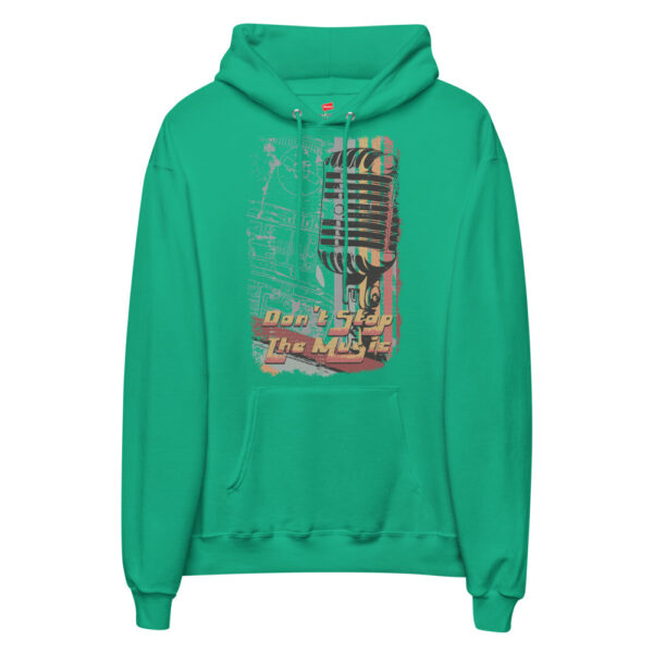 Don't Stop The Music Design Unisex fleece hoodie