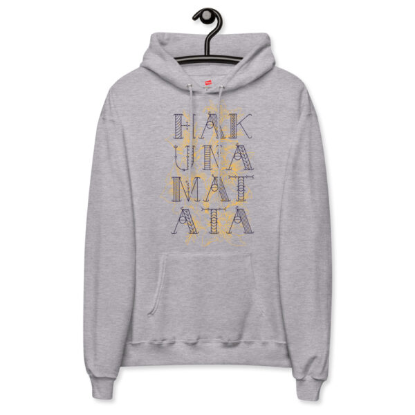 Hak Una Mat Ata Design Unisex fleece hoodie