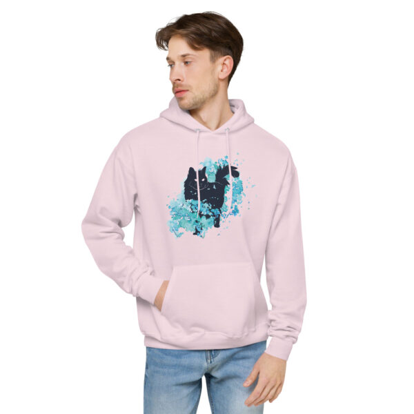 Cat Design Unisex fleece hoodie