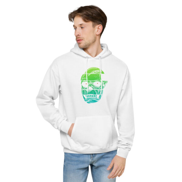 Almost Green Unisex fleece hoodie