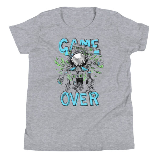 Game Over Design Youth Short Sleeve T-Shirt