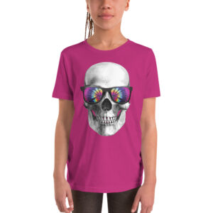 Skull Design Youth Short Sleeve T-Shirt