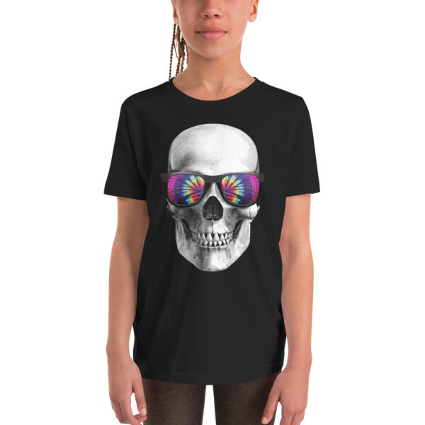 Skull Design Youth Short Sleeve T-Shirt