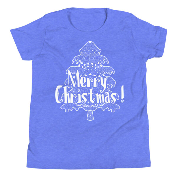 Merry Christmas Design Youth Short Sleeve T-Shirt