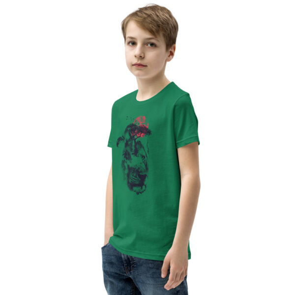 Lion Design Youth Short Sleeve T-Shirt