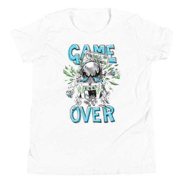 Game Over Design Youth Short Sleeve T-Shirt