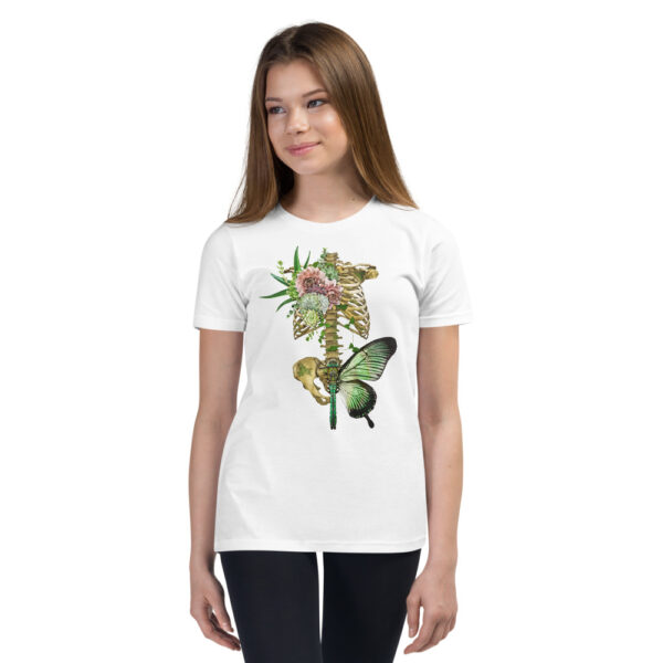 Butterfly Pattern Youth Short Sleeve T-Shirt
