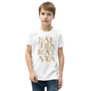 HAK UNA MAT ATA Design Youth Short Sleeve T-Shirt