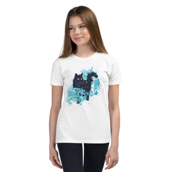 Cat Design Youth Short Sleeve T-Shirt