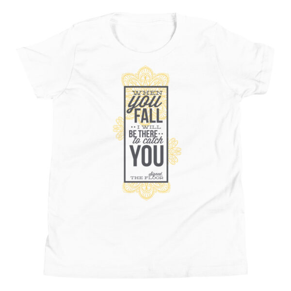 Beautiful Quote Design Youth Short Sleeve T-Shirt