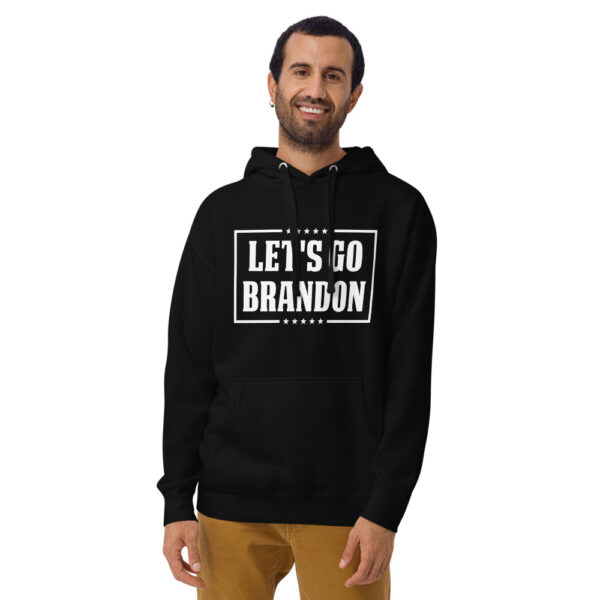 Let's Go Brandon Campaign Banner Unisex Hoodie