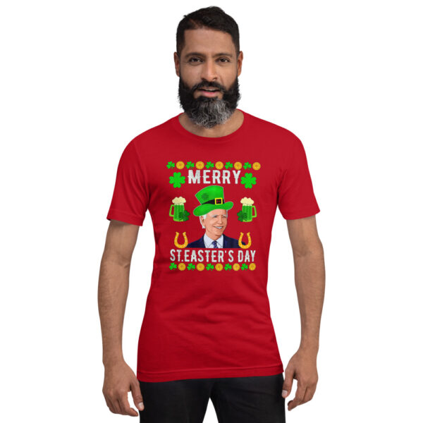 Merry St. Easter's Day Green Theme Unisex T-Shirt